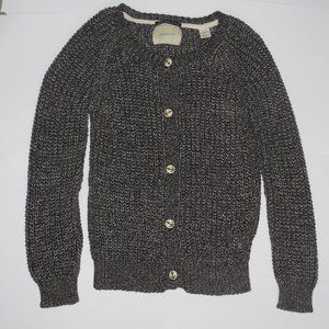 Maison Scotch Scotch &‎ Soda Chunky Black Anchor Buttons Knit Nautical Sweater